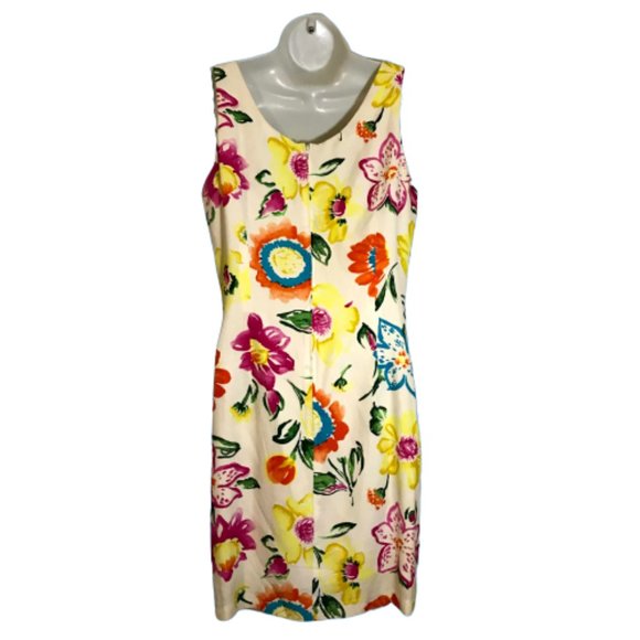 VTG Rabbit Rabbit Rabbit 90s Floral Slip Dress - Picture 2 of 6